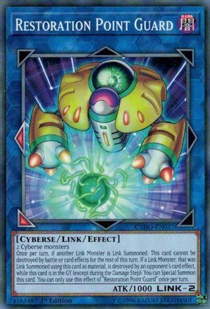 Restoration Point Guard [CYHO-EN037] Common - Yu-Gi-Oh! - Card Brawlers | Quebec | Canada |