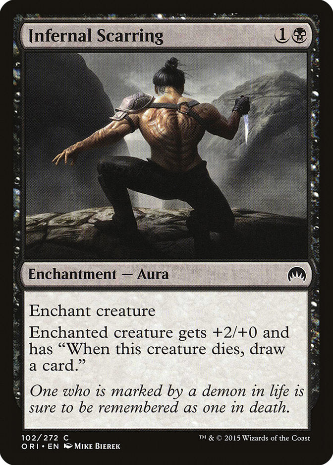 Infernal Scarring [Magic Origins] - Magic: The Gathering - Card Brawlers | Quebec | Canada |