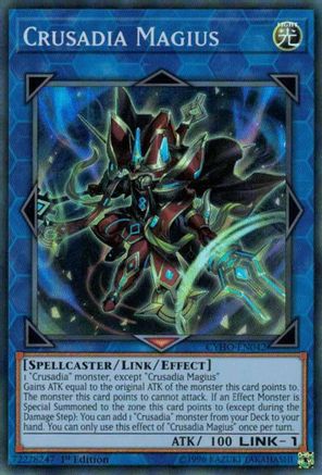 Crusadia Magius [CYHO-EN042] Super Rare - Yu-Gi-Oh! - Card Brawlers | Quebec | Canada |