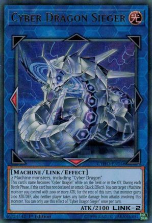 Cyber Dragon Sieger [CYHO-EN046] Ultra Rare - Yu-Gi-Oh! - Card Brawlers | Quebec | Canada |