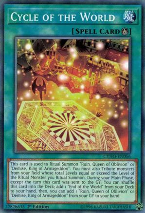 Cycle of the World [CYHO-EN056] Common - Yu-Gi-Oh! - Card Brawlers | Quebec | Canada |