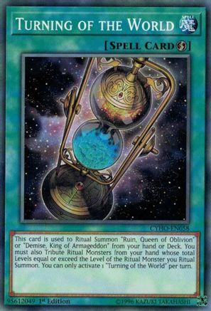 Turning of the World [CYHO-EN058] Common - Yu-Gi-Oh! - Card Brawlers | Quebec | Canada |