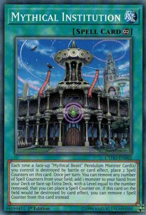 Mythical Institution [CYHO-EN062] Common - Yu-Gi-Oh! - Card Brawlers | Quebec | Canada |