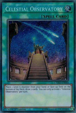 Celestial Observatory [CYHO-EN064] Secret Rare - Yu-Gi-Oh! - Card Brawlers | Quebec | Canada |