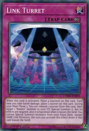 Link Turret [CYHO-EN070] Common - Yu-Gi-Oh! - Card Brawlers | Quebec | Canada |