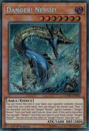 Danger! Nessie! [CYHO-EN083] Secret Rare - Yu-Gi-Oh! - Card Brawlers | Quebec | Canada |