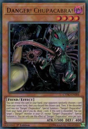 Danger! Chupacabra! [CYHO-EN084] Ultra Rare - Yu-Gi-Oh! - Card Brawlers | Quebec | Canada |
