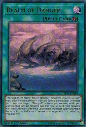 Realm of Danger! [CYHO-EN086] Ultra Rare - Yu-Gi-Oh! - Card Brawlers | Quebec | Canada |