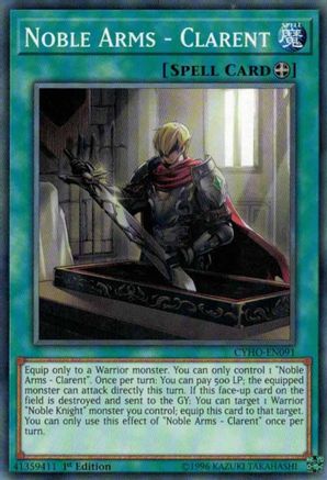 Noble Arms - Clarent [CYHO-EN091] Common - Yu-Gi-Oh! - Card Brawlers | Quebec | Canada |