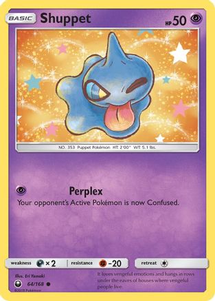 Shuppet (64/168) [Sun & Moon: Celestial Storm] - Pokémon - Card Brawlers | Quebec | Canada |