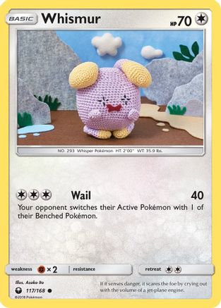 Whismur (117/168) [Sun & Moon: Celestial Storm] - Pokémon - Card Brawlers | Quebec | Canada |