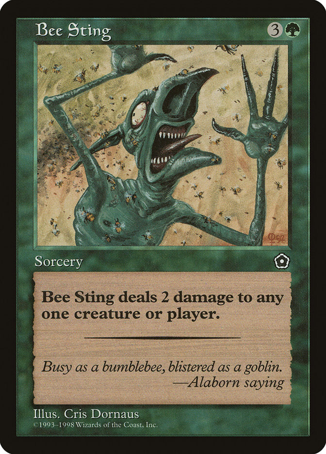 Bee Sting [Portal Second Age] - Magic: The Gathering - Card Brawlers | Quebec | Canada |
