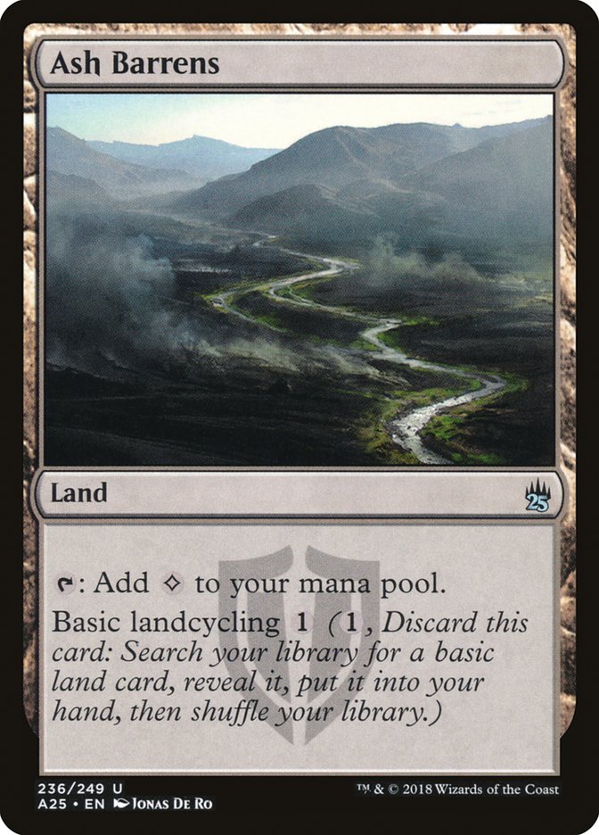 Ash Barrens [Masters 25] - Magic: The Gathering - Card Brawlers | Quebec | Canada |