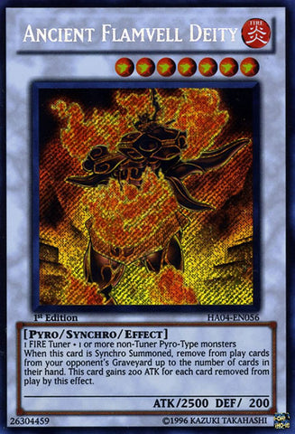 Ancient Flamvell Deity [HA04-EN056] Secret Rare - Yu-Gi-Oh! - Card Brawlers | Quebec | Canada |