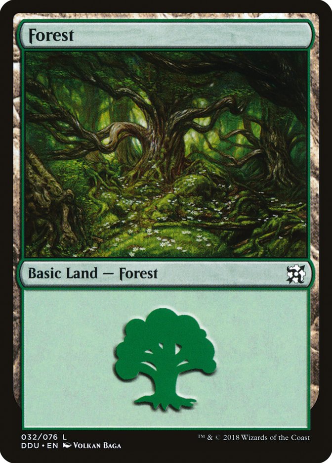 Forest (32) [Duel Decks: Elves vs. Inventors] - Magic: The Gathering - Card Brawlers | Quebec | Canada |