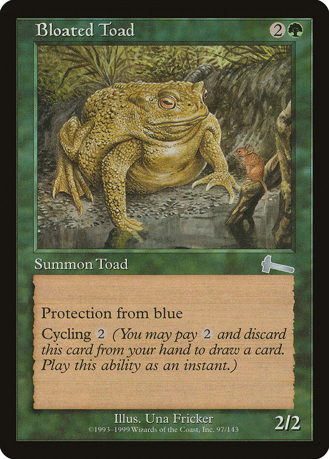 Bloated Toad [Urza's Legacy] - Magic: The Gathering - Card Brawlers | Quebec | Canada |