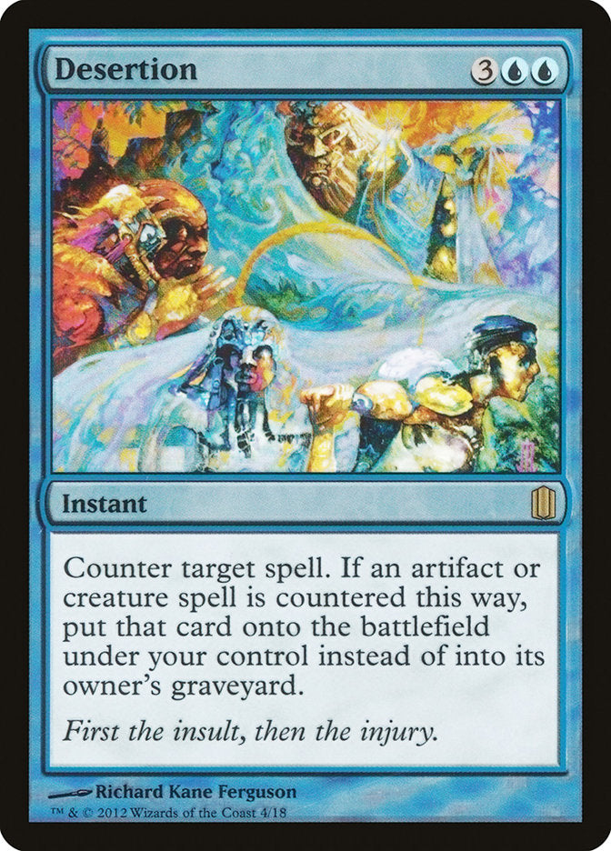 Desertion [Commander's Arsenal] - Magic: The Gathering - Card Brawlers | Quebec | Canada |