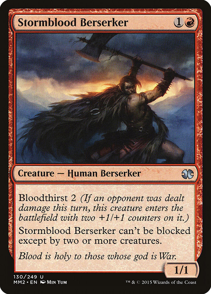 Stormblood Berserker [Modern Masters 2015] - Magic: The Gathering - Card Brawlers | Quebec | Canada |