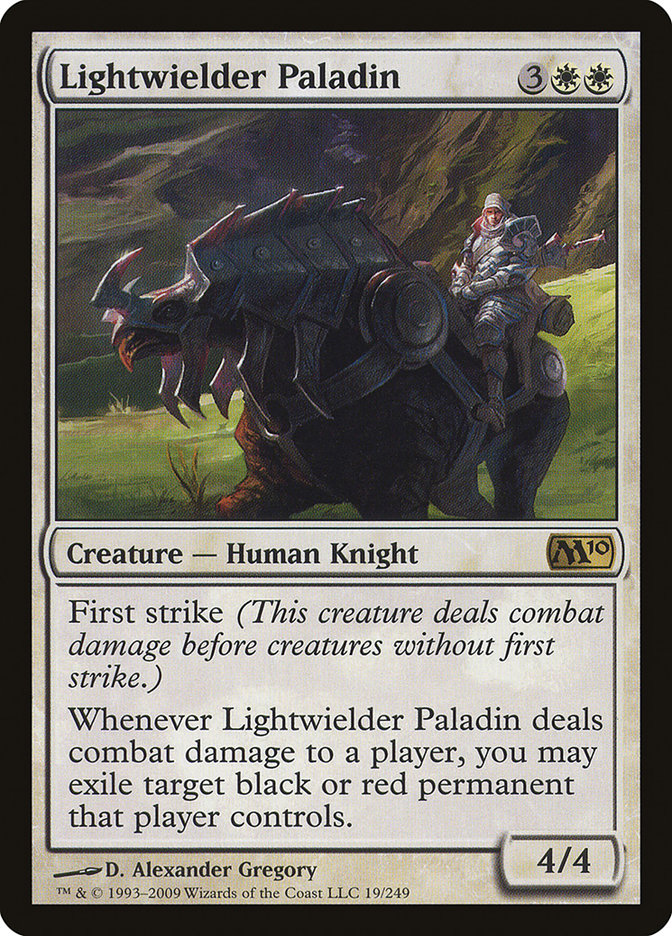 Lightwielder Paladin [Magic 2010] - Magic: The Gathering - Card Brawlers | Quebec | Canada |
