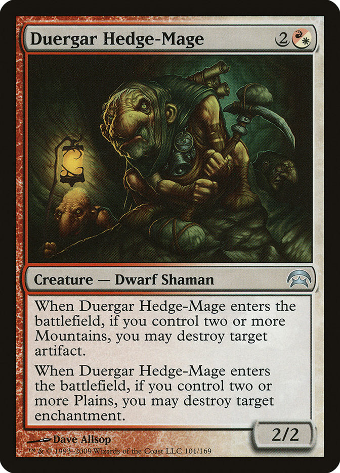 Duergar Hedge-Mage [Planechase] - Magic: The Gathering - Card Brawlers | Quebec | Canada |
