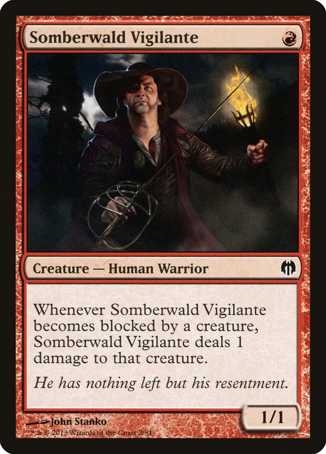 Somberwald Vigilante [Duel Decks: Heroes vs. Monsters] - Magic: The Gathering - Card Brawlers | Quebec | Canada |