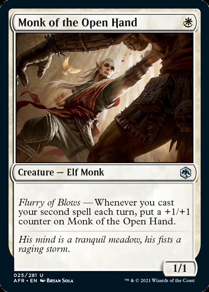 Monk of the Open Hand [Dungeons & Dragons: Adventures in the Forgotten Realms] - Magic: The Gathering - Card Brawlers | Quebec | Canada |