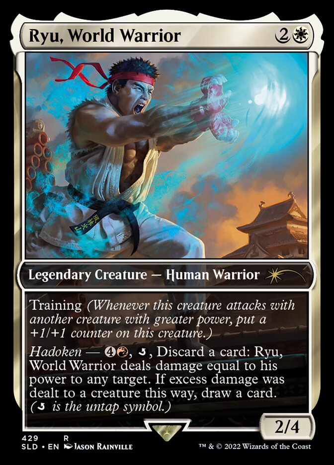 Ryu, World Warrior [Secret Lair Drop Series] - Magic: The Gathering - Card Brawlers | Quebec | Canada |