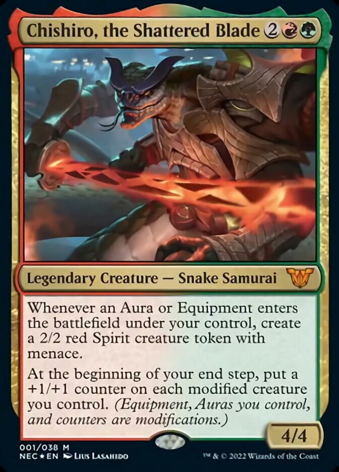 Chishiro, the Shattered Blade [Kamigawa: Neon Dynasty Commander] - Magic: The Gathering - Card Brawlers | Quebec | Canada |