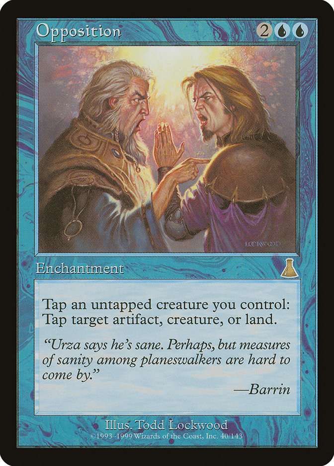 Opposition [Urza's Destiny] - Magic: The Gathering - Card Brawlers | Quebec | Canada |
