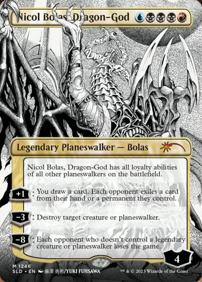 Nicol Bolas, Dragon-God (Borderless) [Secret Lair Drop Series] - Magic: The Gathering - Card Brawlers | Quebec | Canada |