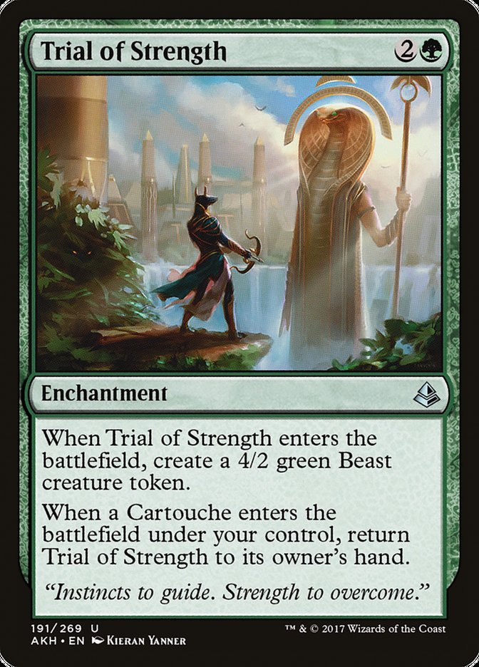 Trial of Strength [Amonkhet] - Magic: The Gathering - Card Brawlers | Quebec | Canada |