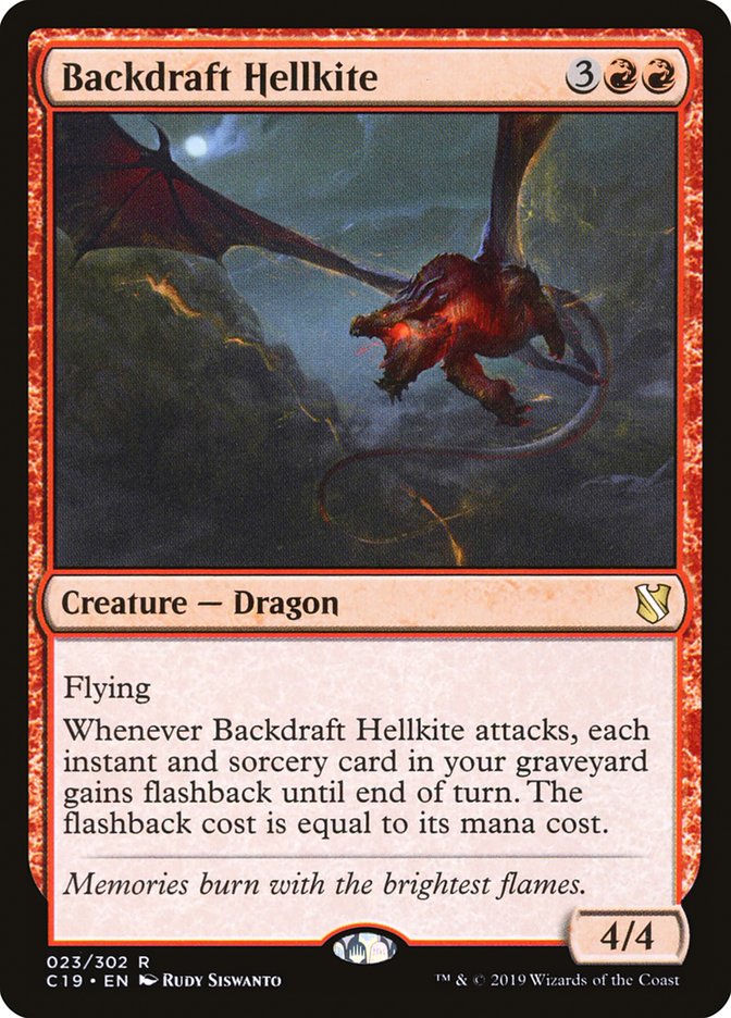 Backdraft Hellkite [Commander 2019] - Magic: The Gathering - Card Brawlers | Quebec | Canada |