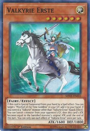 Valkyrie Erste [SHVA-EN003] Super Rare - Yu-Gi-Oh! - Card Brawlers | Quebec | Canada |