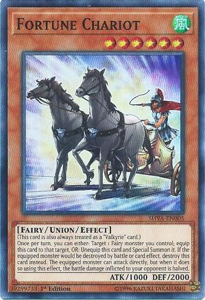 Fortune Chariot [SHVA-EN005] Super Rare - Yu-Gi-Oh! - Card Brawlers | Quebec | Canada |