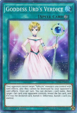 Goddess Urd's Verdict [SHVA-EN010] Super Rare - Yu-Gi-Oh! - Card Brawlers | Quebec | Canada |