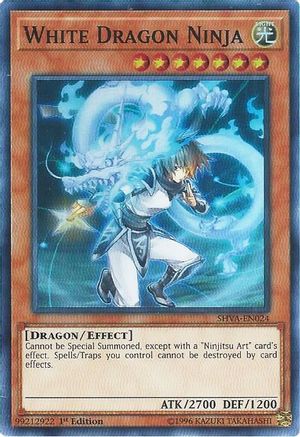 White Dragon Ninja [SHVA-EN024] Super Rare - Yu-Gi-Oh! - Card Brawlers | Quebec | Canada |