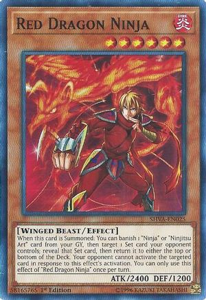 Red Dragon Ninja [SHVA-EN025] Super Rare - Yu-Gi-Oh! - Card Brawlers | Quebec | Canada |