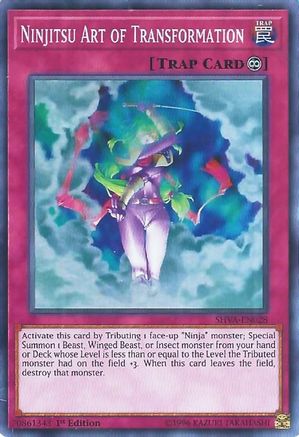 Ninjitsu Art of Transformation [SHVA-EN028] Super Rare - Yu-Gi-Oh! - Card Brawlers | Quebec | Canada |