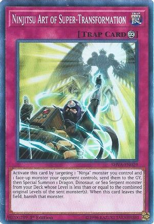 Ninjitsu Art of Super-Transformation [SHVA-EN029] Super Rare - Yu-Gi-Oh! - Card Brawlers | Quebec | Canada |