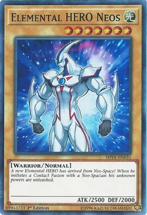 Elemental HERO Neos [SHVA-EN031] Super Rare - Yu-Gi-Oh! - Card Brawlers | Quebec | Canada |