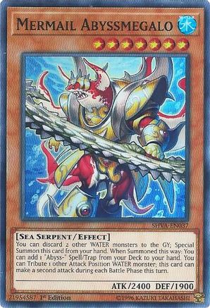 Mermail Abyssmegalo [SHVA-EN037] Super Rare - Yu-Gi-Oh! - Card Brawlers | Quebec | Canada |
