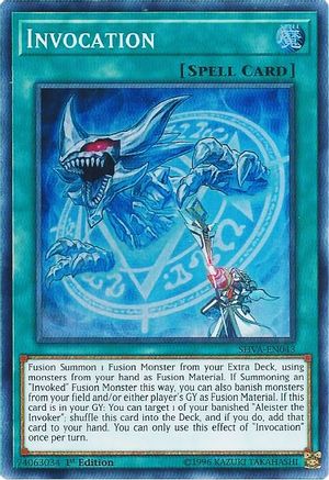 Invocation [SHVA-EN043] Super Rare - Yu-Gi-Oh! - Card Brawlers | Quebec | Canada |