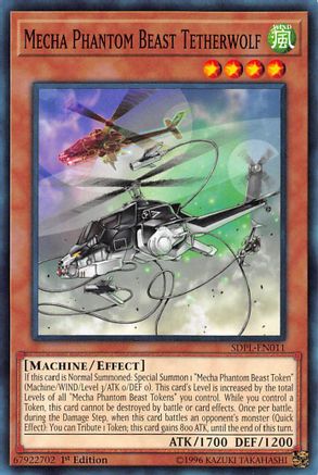Mecha Phantom Beast Tetherwolf [SDPL-EN011] Common - Yu-Gi-Oh! - Card Brawlers | Quebec | Canada |