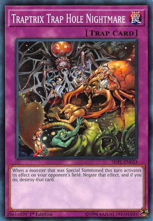 Traptrix Trap Hole Nightmare [SDPL-EN033] Common - Yu-Gi-Oh! - Card Brawlers | Quebec | Canada |