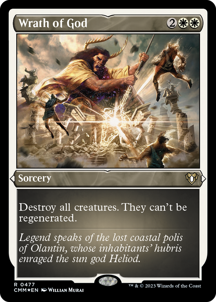 Wrath of God (Foil Etched) [Commander Masters] - Magic: The Gathering - Card Brawlers | Quebec | Canada |