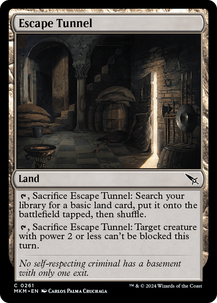 Escape Tunnel [Murders at Karlov Manor] - Magic: The Gathering - Card Brawlers | Quebec | Canada |
