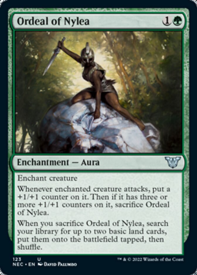 Ordeal of Nylea [Kamigawa: Neon Dynasty Commander] - Magic: The Gathering - Card Brawlers | Quebec | Canada |
