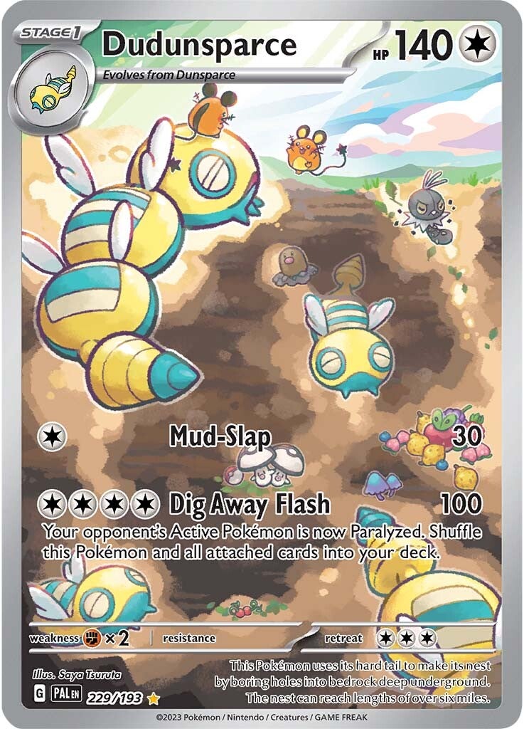Dudunsparce (229/193) [Scarlet & Violet: Paldea Evolved] - Pokémon - Card Brawlers | Quebec | Canada |