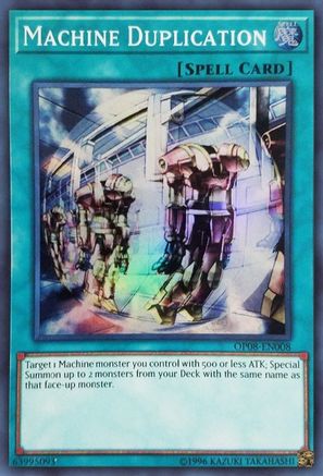 Machine Duplication [OP08-EN008] Super Rare - Yu-Gi-Oh! - Card Brawlers | Quebec | Canada |