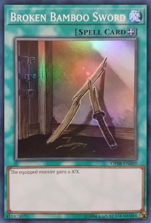 Broken Bamboo Sword [OP08-EN009] Super Rare - Yu-Gi-Oh! - Card Brawlers | Quebec | Canada |